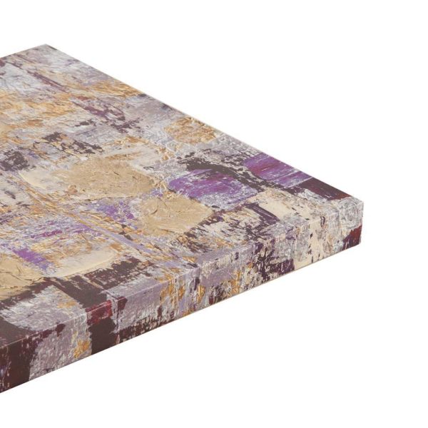 Gilded Violet Gel Coat Printed Canvas 3 Piece Set - Image 5