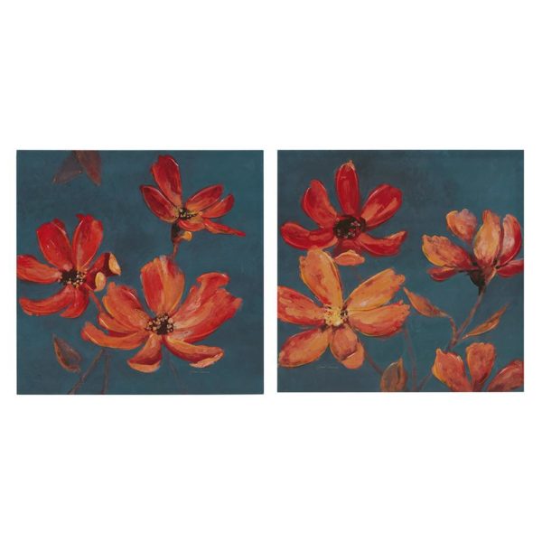 Magnolia Hand Embellished Canvas (Set of 2) - Image 2