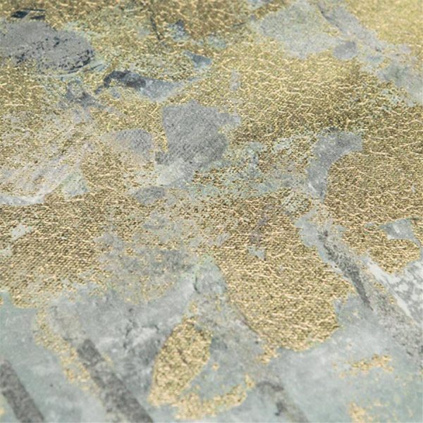 Midnight Forest Gel Coat Canvas with Gold Foil Embellishment - Image 3