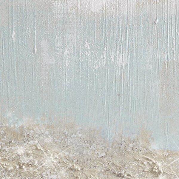 Radiant Flatland 2 Piece Glitter Canvas Art Set Hand Embellished - Image 4