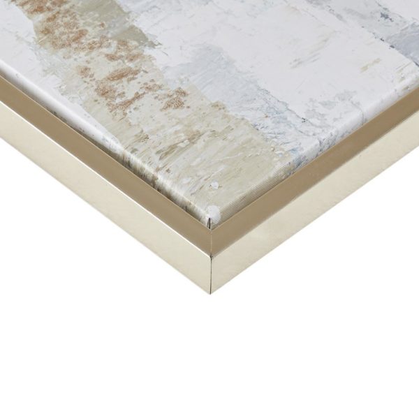 Strato Hand Embellishment Framed Canvas With Gold Foil - Image 4