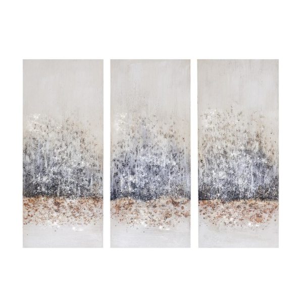 Twilight Mystere 100% Hand Brush Embellished Canvas, 3 Piece Set - Image 2