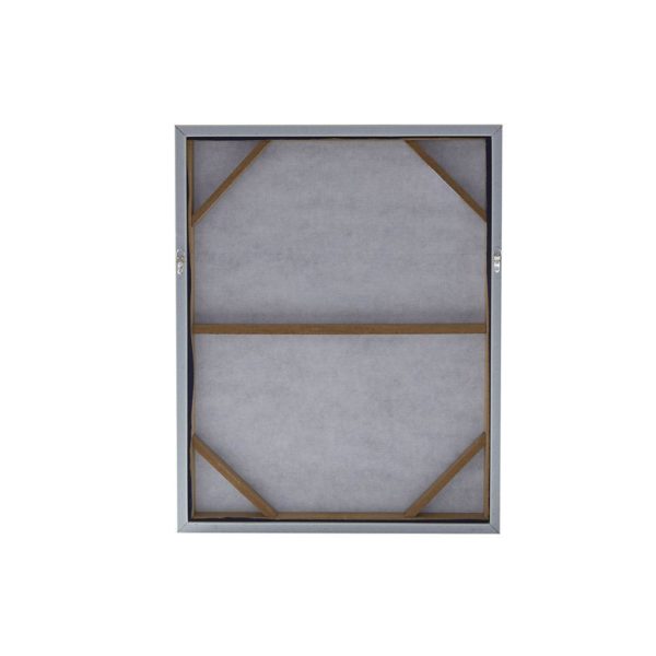 Velvet Lotus Framed Velour Canvas with Gold Foil - Image 5