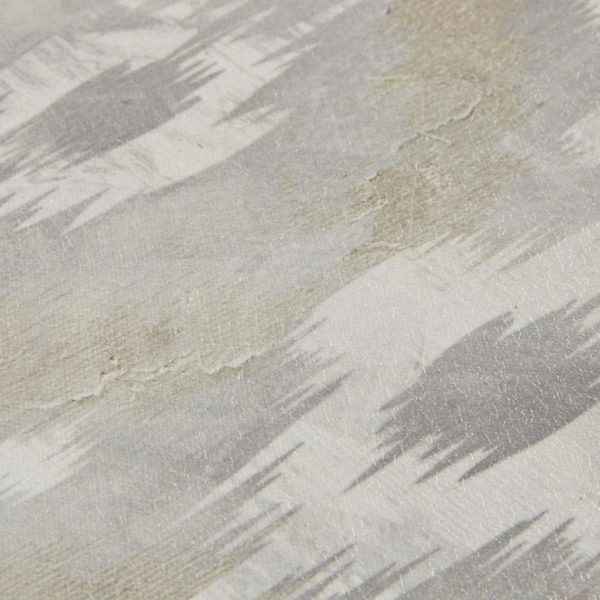 Watercolor Ikat Taupe Gel Coat Canvas 3 Piece Set - Image 3