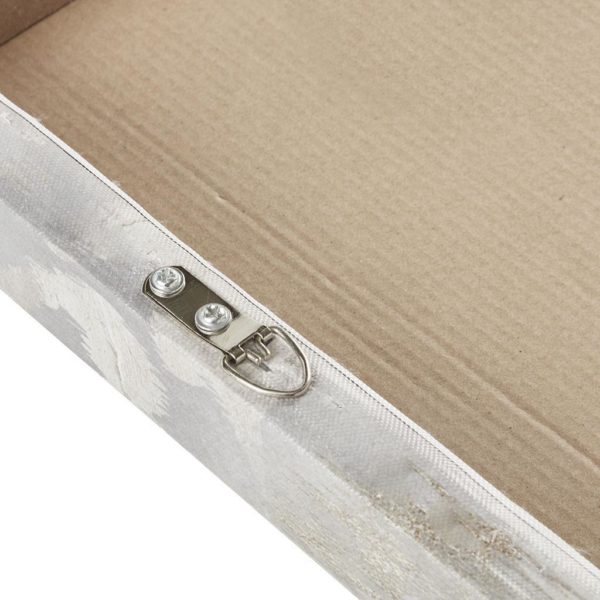 Watercolor Ikat Taupe Gel Coat Canvas 3 Piece Set - Image 6