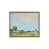 Across The Plains 2 Framed Gel Coated Canvas - Image 2