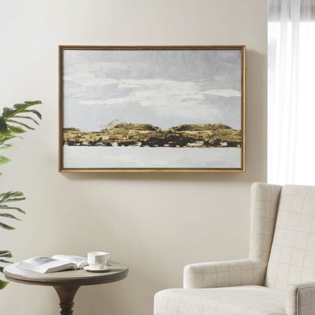 Foggy Morning Framed Gel Coated Canvas