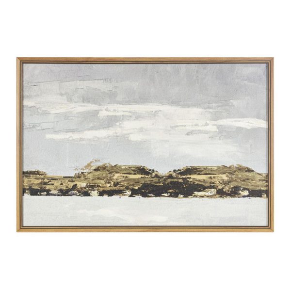 Foggy Morning Framed Gel Coated Canvas - Image 2