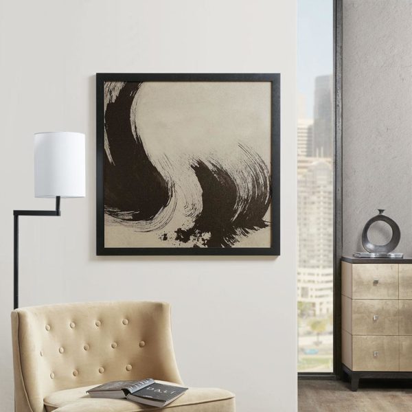 Stroke Framed Gel Coated Canvas