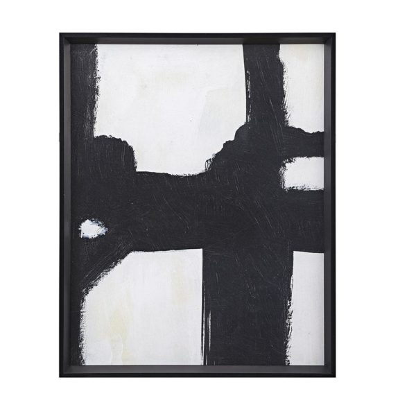 Directional Ebony Framed Canvas - Image 3