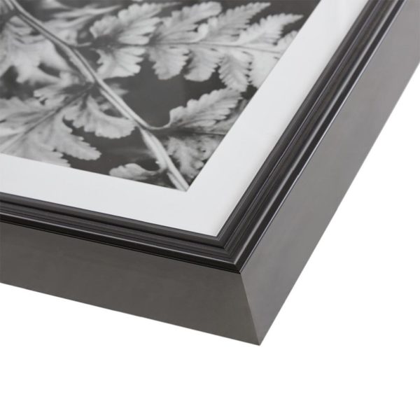Ostrich Fern I Framed Glass Wall Art Single Mat - Image 4