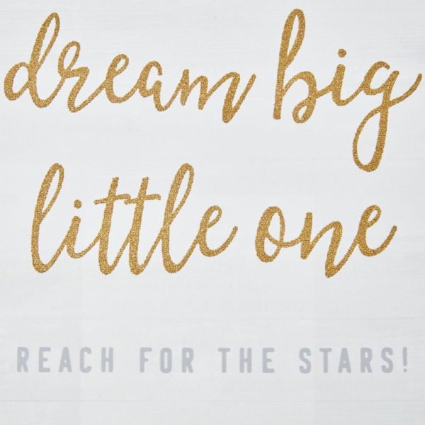 Born to Shine 5 PC Canvas Set With Gold Glitter - Image 3