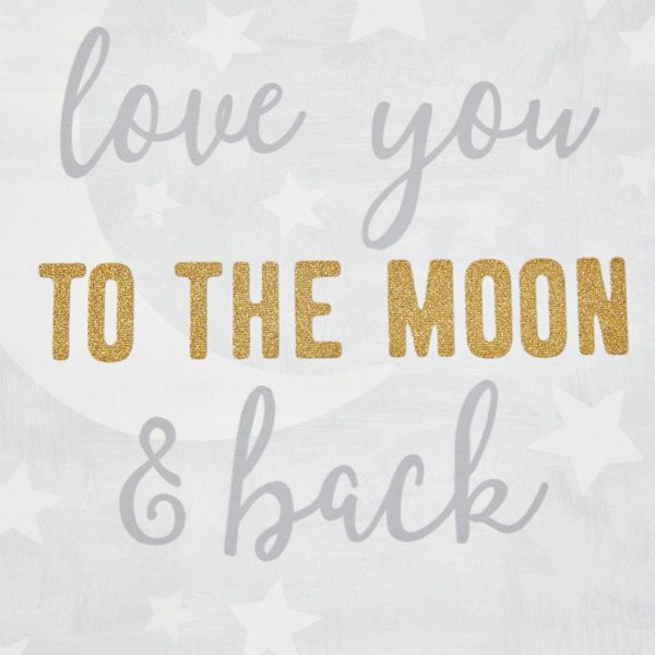 Born to Shine 5 PC Canvas Set With Gold Glitter - Image 6