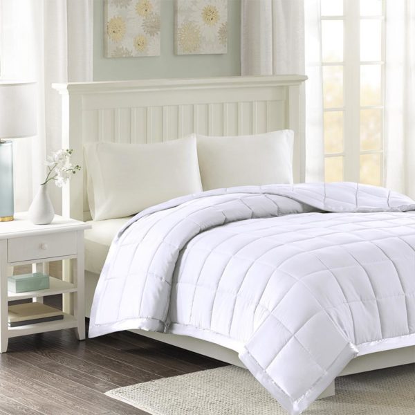Windom All Season Hypoallergenic Microfiber Down Alternative Blanket with 3M Scotchgard - Image 2