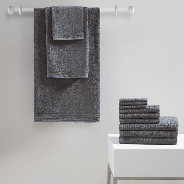 Big Bundle 100% Cotton 12 Piece Bath Towel Set - Image 2