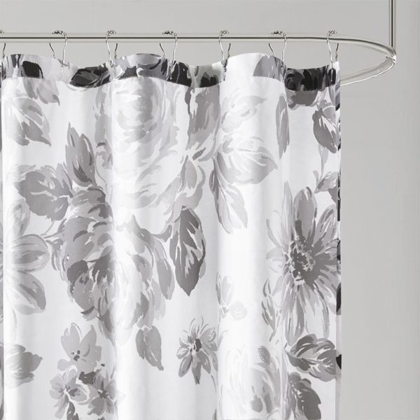 Dorsey Floral Printed Shower Curtain - Image 5