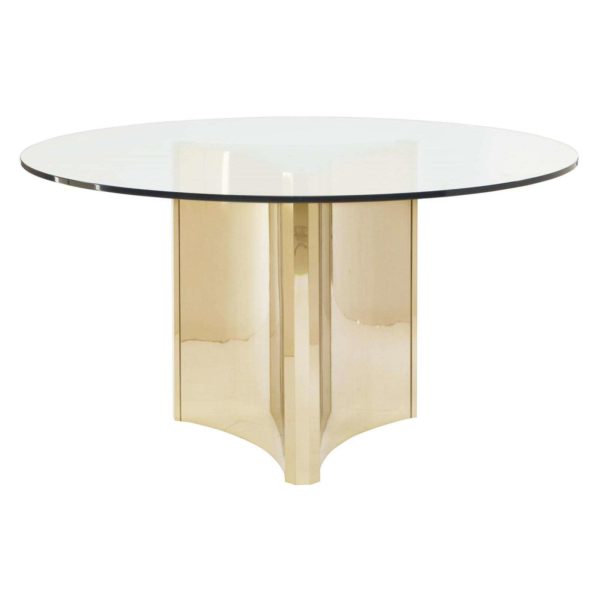 Abbott Round Metal Dining Table 