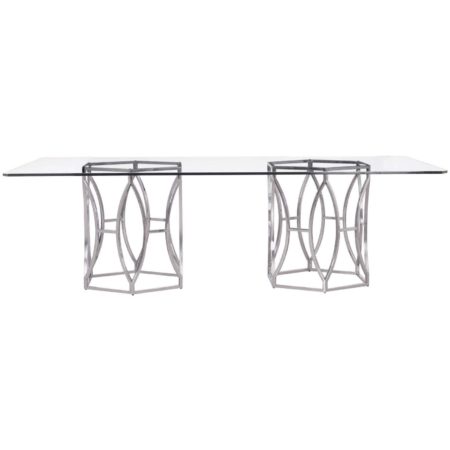Argent Rectangular Dining Table (100") 