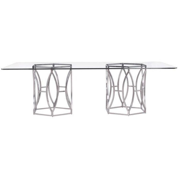 Argent Rectangular Dining Table (100") 