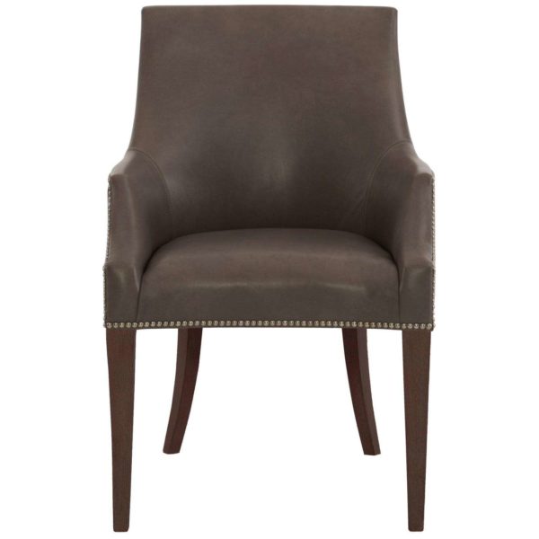 Keeley Leather Arm Chair 