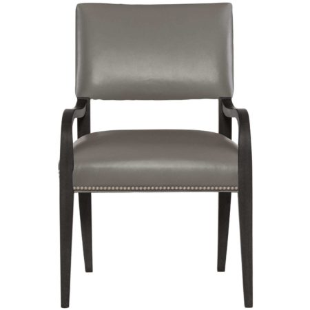 Moore Leather Arm Chair 
