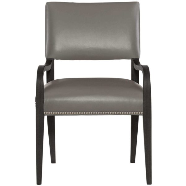 Moore Leather Arm Chair 