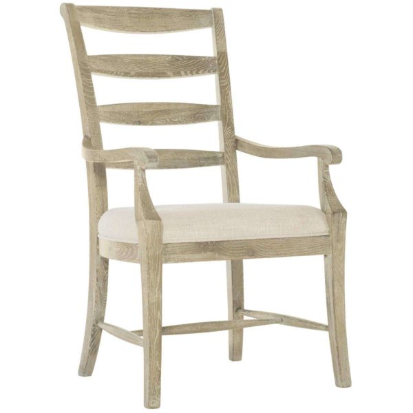 Rustic Patina Ladderback Arm Chair  - Image 2