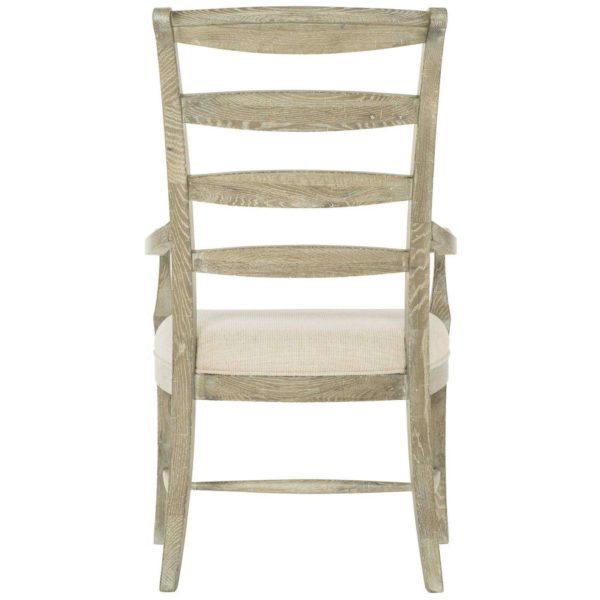 Rustic Patina Ladderback Arm Chair  - Image 4