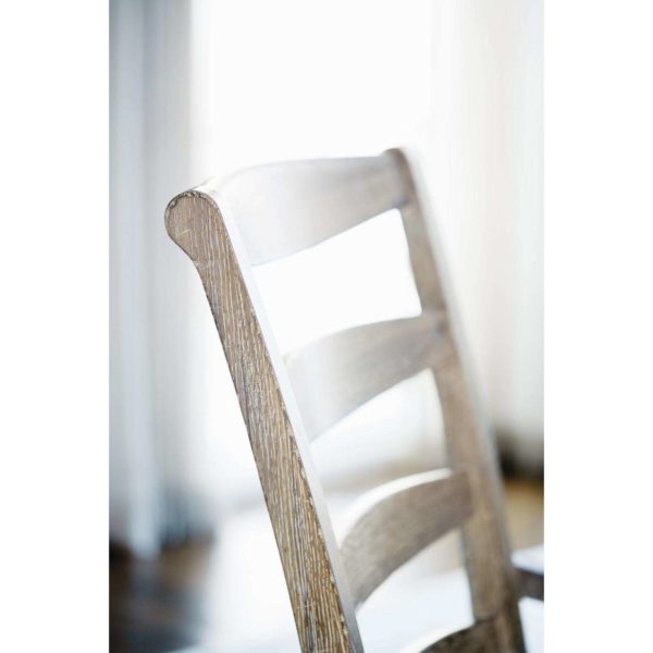 Rustic Patina Ladderback Side Chair  - Image 5