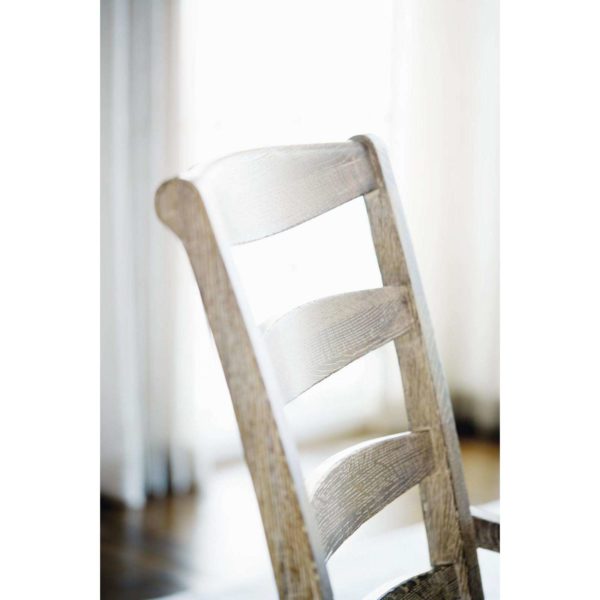Rustic Patina Ladderback Side Chair  - Image 6