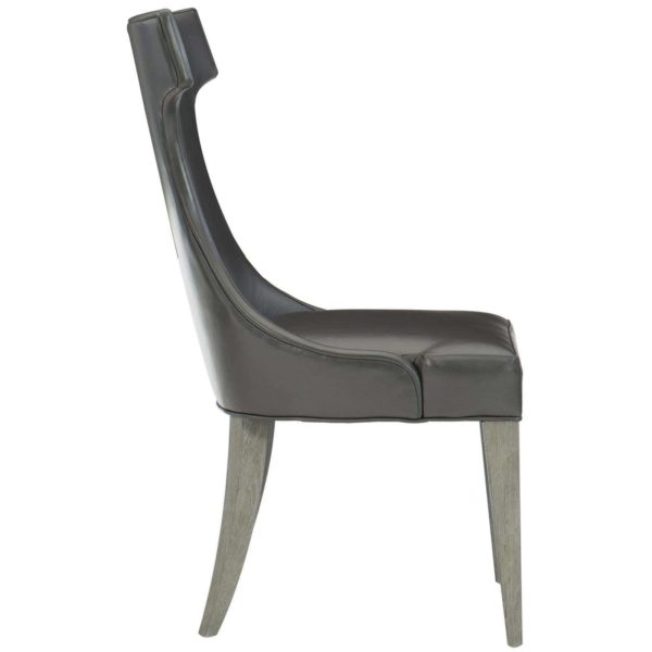 Tahlia Leather Side Chair  - Image 2