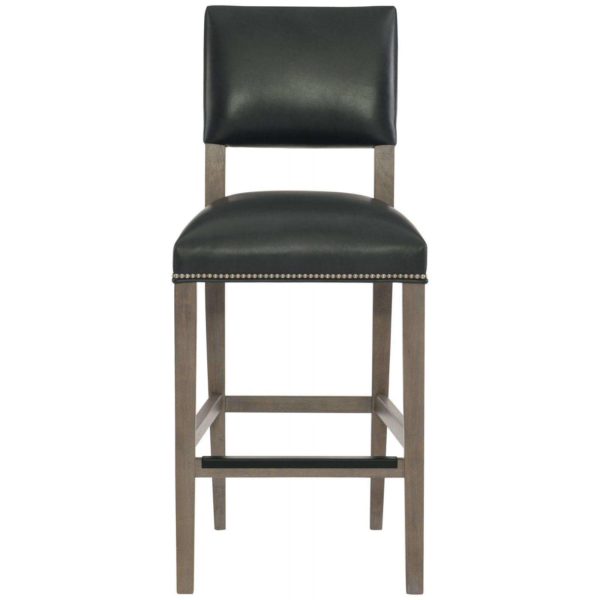 Moore Leather Bar Stool 