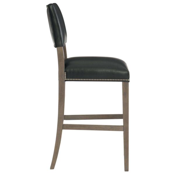 Moore Leather Bar Stool  - Image 2