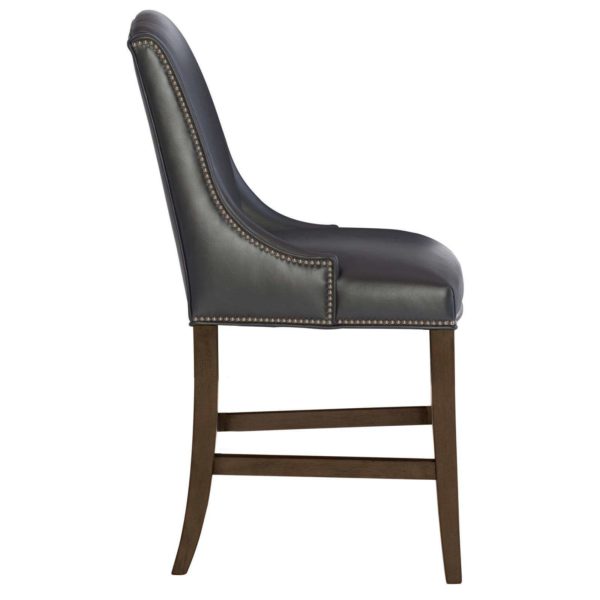 Slope Leather Counter Stool  - Image 2