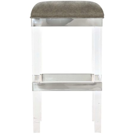 Tori Leather Bar Stool 