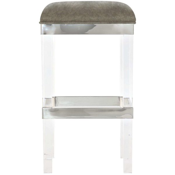 Tori Leather Bar Stool 