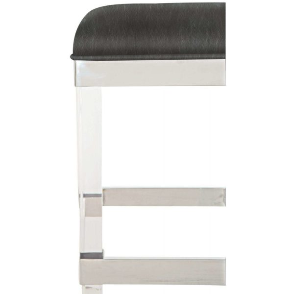 Tori Leather Counter Stool  - Image 3