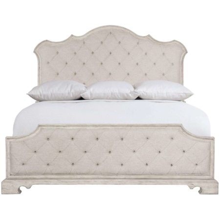 Mirabelle Upholstered Panel Bed 