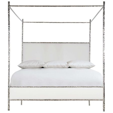 Odette Upholstered Canopy Bed 