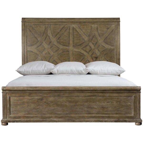 Rustic Patina Panel Bed 