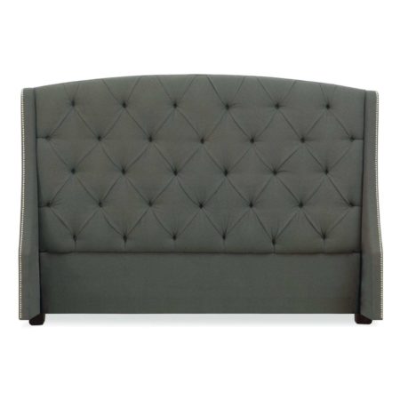Jordan Button Tufted Wing Headboard 