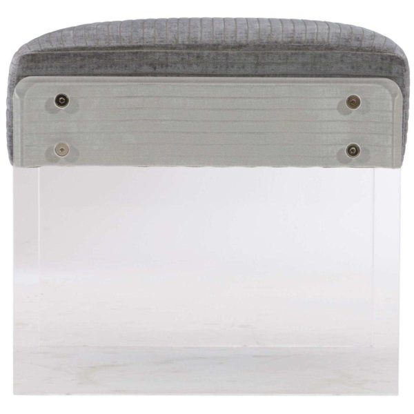 Jasper Leather Ottoman  - Image 3