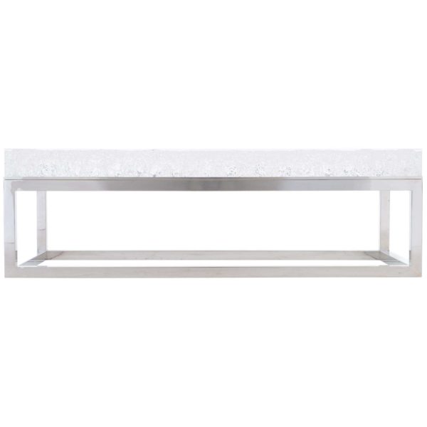 Aventura Rectangular Acrylic Cocktail Table  - Image 2