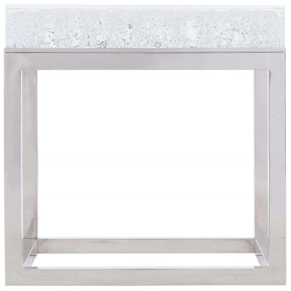 Aventura Square Acrylic End Table 