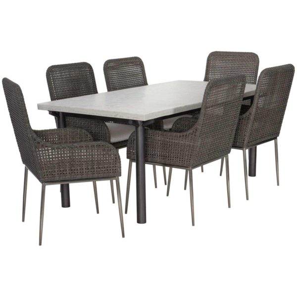 Antilles Wicker Arm Chair  - Image 6