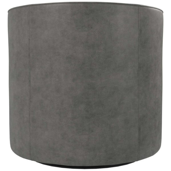 Fleur Leather Swivel Chair  - Image 4