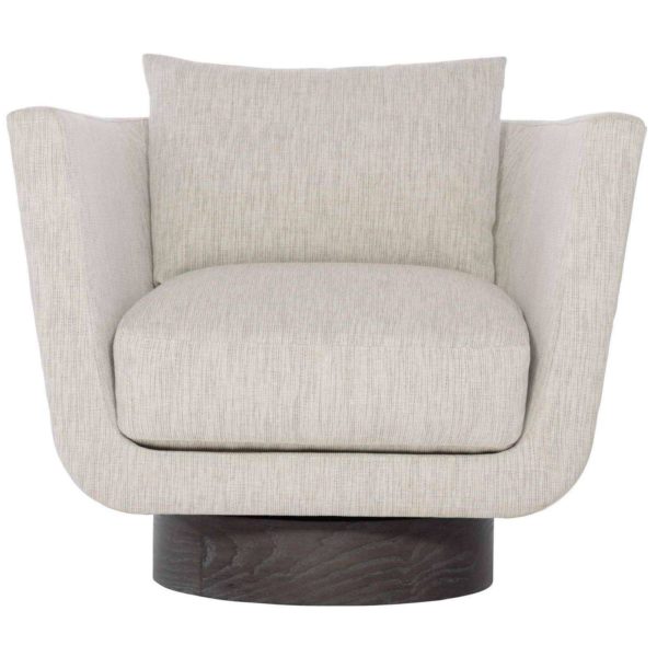 Gemma Leather Swivel Chair New