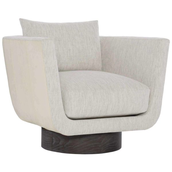 Gemma Leather Swivel Chair New - Image 2