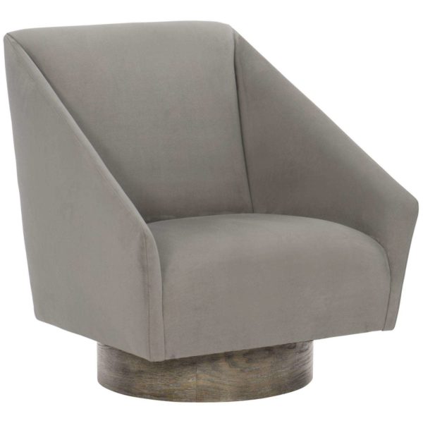 Milano Leather Swivel Chair  - Image 2