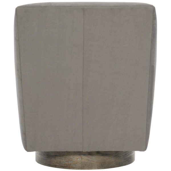 Milano Leather Swivel Chair  - Image 4
